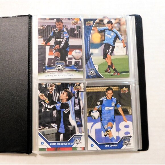 San Jose Earthquakes Soccer Team MLS Card Collection Album 25 Cards 1 Signed - Picture 2 of 10